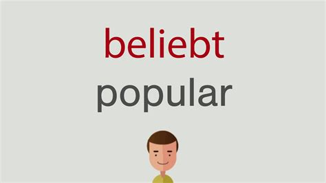 beliebt auf englisch|More.